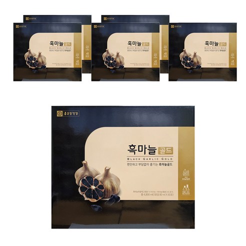 종근당건강 흑마늘골드, 4.8L, 6개