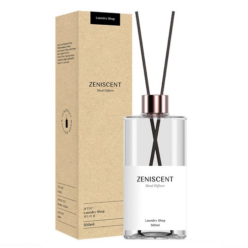 제니센트 무드 디퓨저, 런드리 샵, 500ml, 1개