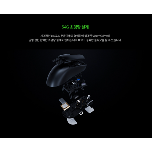 최고의 게이밍 경험을 선사하는 레이저 Viper V3 Pro