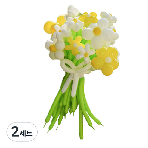 타이탄 잔치 생일 파티 이벤트 풍선 꽃다발 플라워 + 펌프 세트, 2(풍선), 랜덤발송(펌프), 2세트