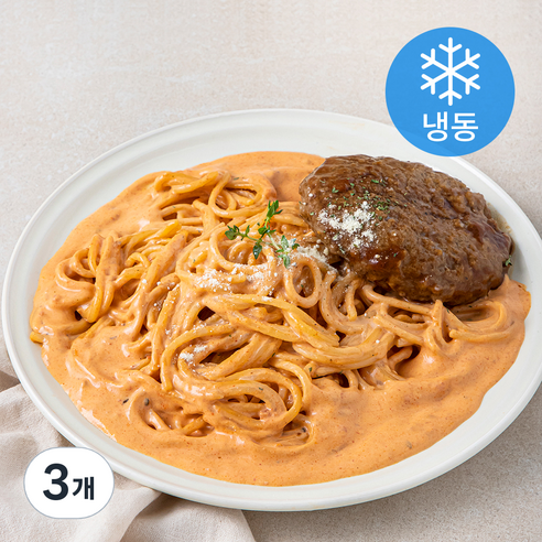 아내의쉐프 자동요리 함박 투움바 파스타 (냉동), 410g, 3개