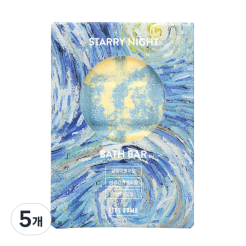 랩스밤 입욕제 스테어리나잇, 200g, 5개