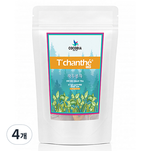 티샹떼 삼각티백 작두콩차, 1.5g, 25개입, 4개
