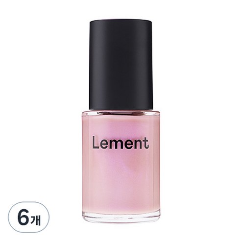 르멘트 컬러 네일, 31 쉘 핑크 아이스, 14ml, 6개