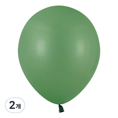 파티팡 라운드 레트로 풍선 30cm 100p, 빈 그린, 2개