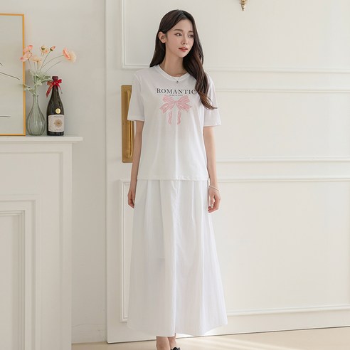 부루앤쥬디 비죠 바스락 롱스커트 OQESK502A