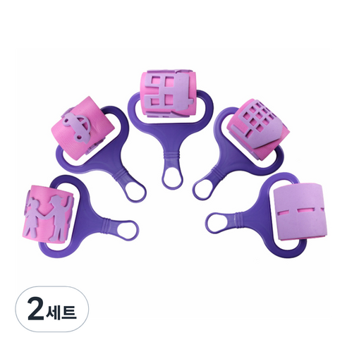 EVA 대형 롤러 5종 세트, 도시 랜덤발송, 2세트