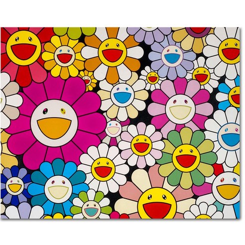 아디코 DIY 페인팅 정물화 명화그리기 50 x 40 cm, 웃는 꽃들(PG06), 1개