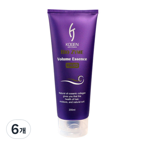 코겐 바이오자임 볼륨 헤어 에센스, 200ml, 6개