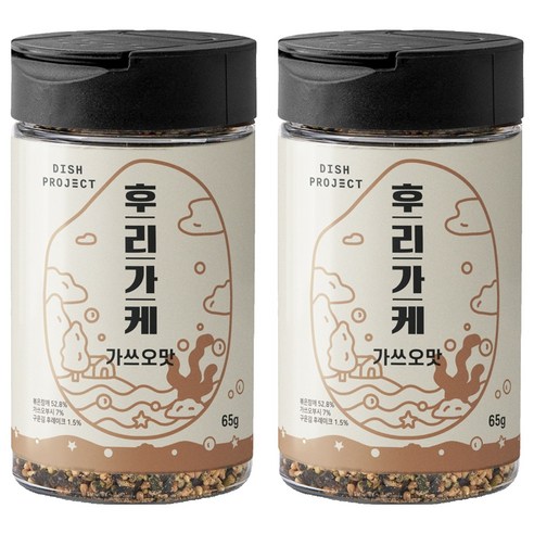 디쉬프로젝트 가쓰오맛 후리가께, 65g, 2개