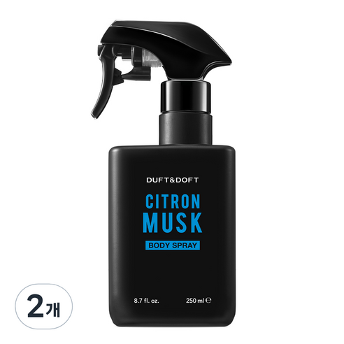 더프트앤도프트 바디스프레이 시트론머스크, 2개, 250ml