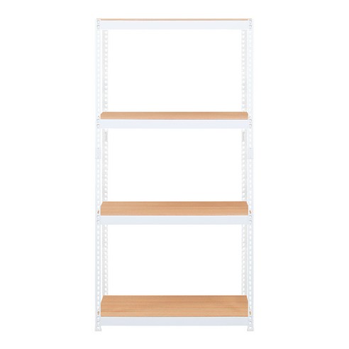 스피드랙 V2 선반 4단 1000 x 600 x 2100 mm, 화이트(앵글)
