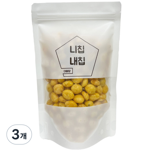 바삭하고 고소한 통 은행 튀김, 200g, 3개