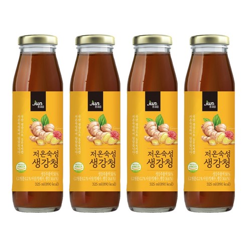 호재준 저온숙성 생강청, 0.325L, 1개입, 4개