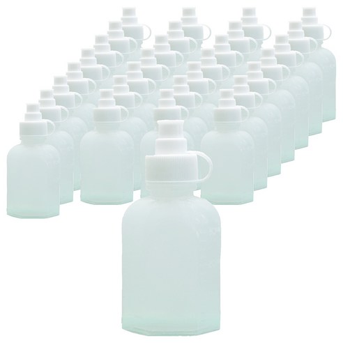 신도공업 일회용 안전뚜껑 약병 PE 말랑이 30cc, 400개
