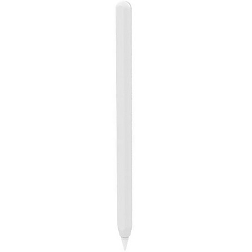 디지지 애플 펜슬 2세대 실리콘 커버 케이스, 1개, 화이트