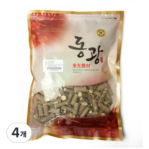 동광 접골목 딱총나무 한차재료, 600g, 4개