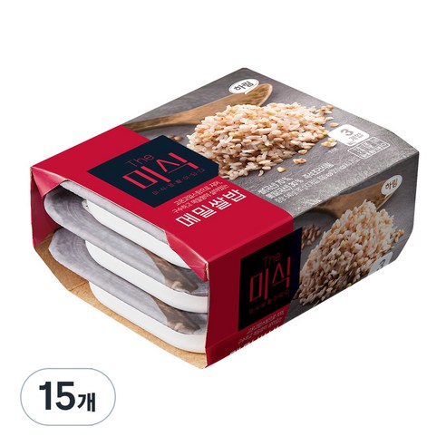 The미식 메밀쌀밥, 180g, 15개