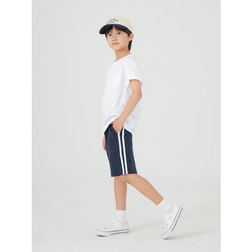 롤리트리 아동용 두줄 포인트 기본 반바지: 편안하고 스타일리시한 여름 필수품