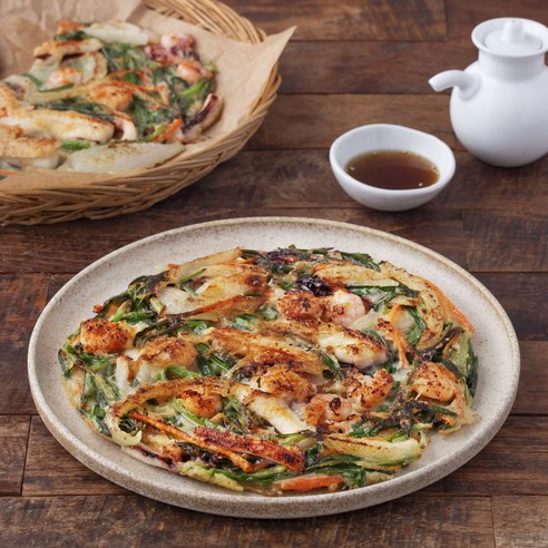 향긋한 바다 내음과 바삭함의 조화, 마이셰프 해물 부추 부침개