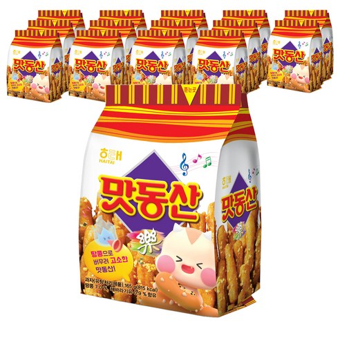 해태 맛동산, 165g, 15개