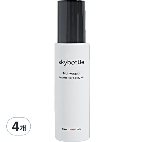 스카이보틀 퍼퓸 헤어 & 바디미스트 무화과, 100ml, 4개