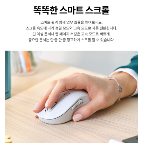당신의 손에 자유를 선사하는 무선 마우스, 로지텍 SIGNATURE M650 L