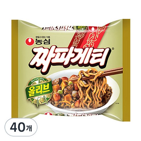 농심 올리브짜파게티, 40개
