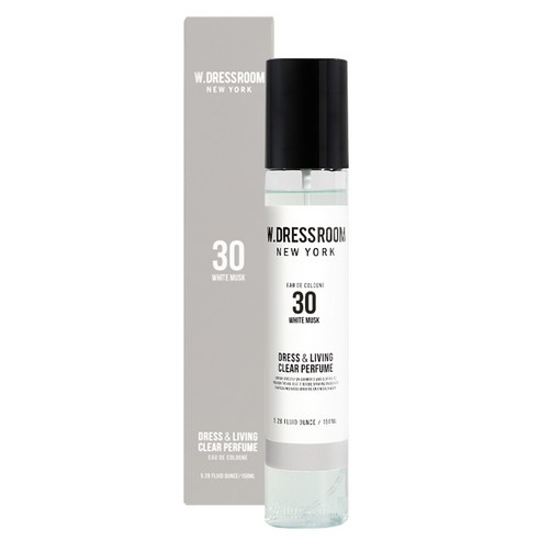 더블유드레스룸 드레스퍼퓸 150ml, No.30 화이트머스크, 1개