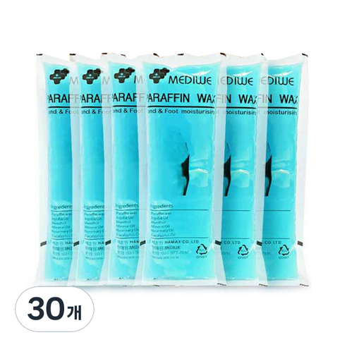 메디위 파라핀왁스 옥색, 30개