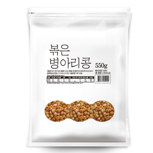 대구농산 볶은 병아리콩 봉, 550g, 1개