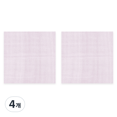 모노라이크 컬러 페인팅 메모지, 01 페일 라벤더, 1개입, 4개