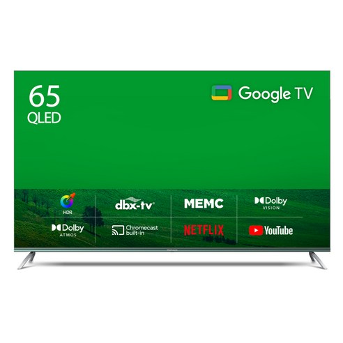 더함 4K UHD QLED TV 구글 안드로이드 11