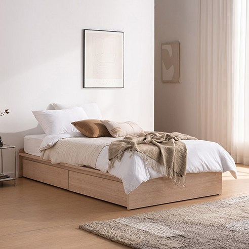 삼익가구 스탠다드 빅서랍 2단 수납침대 프레임 단품 방문설치