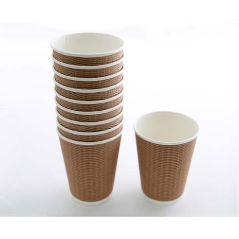 3중 단열 종이컵으로 고급스럽고 편안한 커피 경험