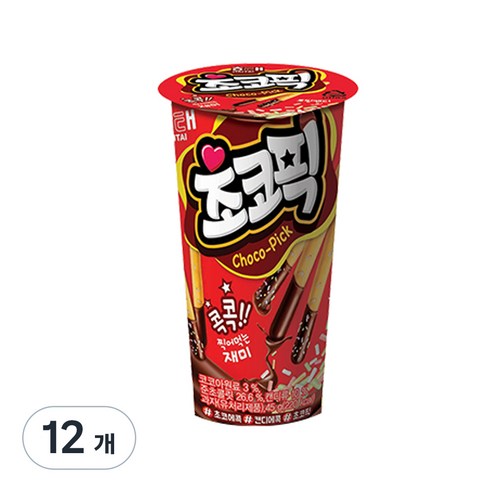 초코픽, 45g, 12개