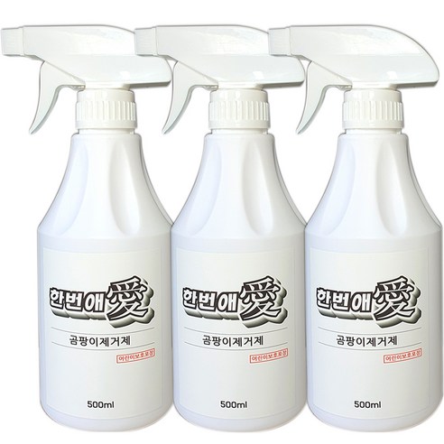 한번애 곰팡이 제거제, 500ml, 3개