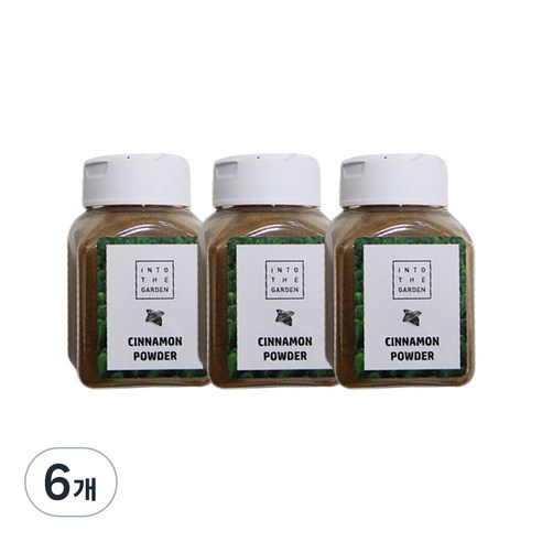딜리셔스마켓 시나몬 파우더 소형, 50g, 6개