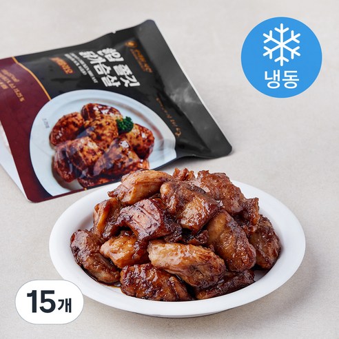 푸라닭치킨 한입쫄깃 닭가슴살 블랙알리오 (냉동), 100g, 15개, 1개입