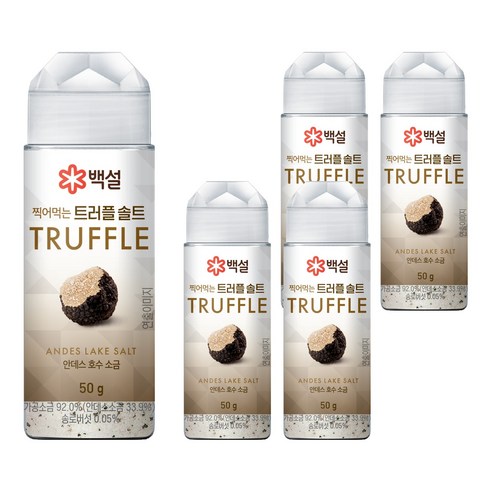 백설 찍어먹는 트러플솔트, 5개, 50g