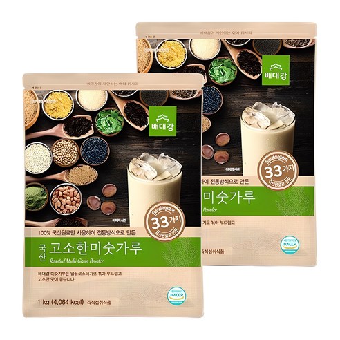 배대감 국산 고소한 미숫가루, 2개, 1kg