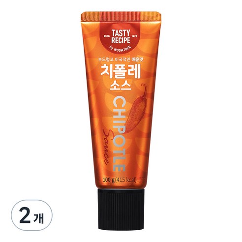 움트리 치폴레 소스, 100g, 2개