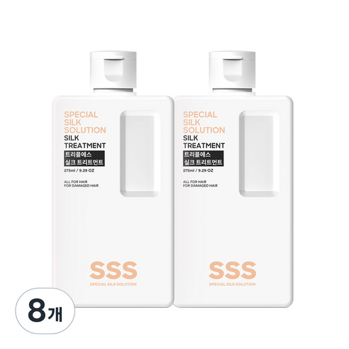 트리플에스 실크 트리트먼트, 275ml, 8개