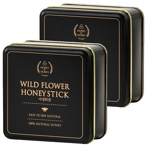 허니바이허니 허니스틱 야생화꿀 15p, 150g, 2개