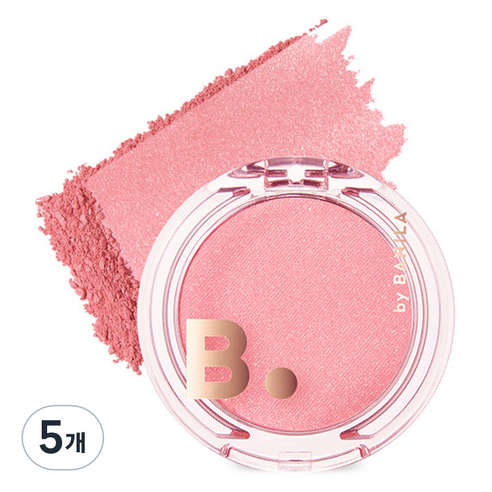 바닐라코 프라이밍 베일 치크 블러셔 6g, PK03 슈가붐, 5개