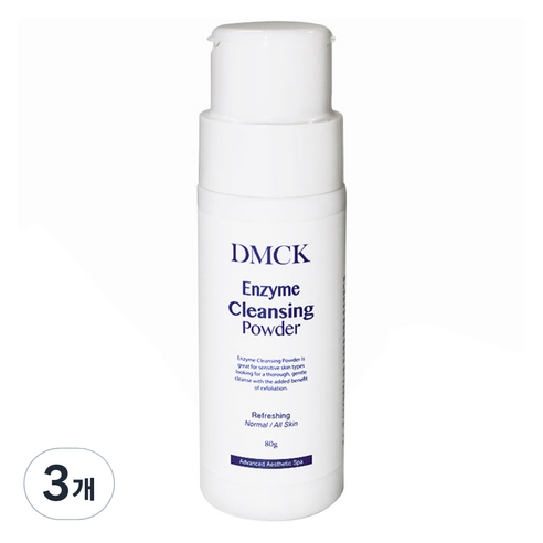 DMCK 엔자임 클렌징 파우더, 80g, 3개