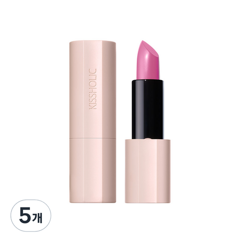 키스홀릭 립스틱 인텐스 3.7g, PK09 블루밍팬지, 5개