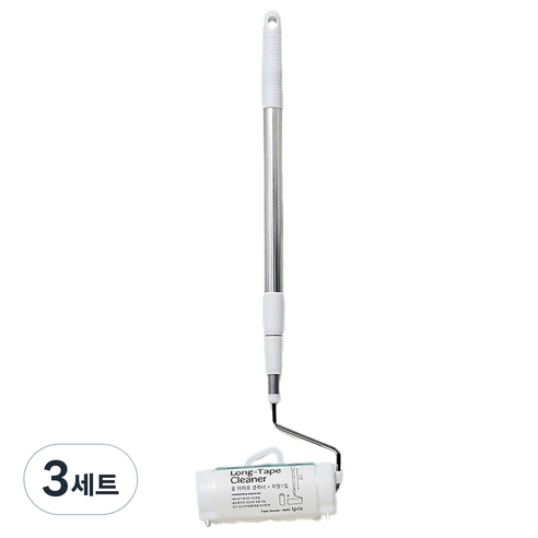 모던하우스 사선컷팅 테이프 클리너 롱 핸들 + 리필 세트, 3세트