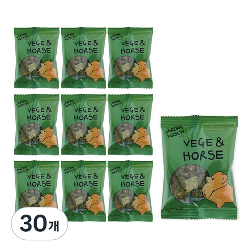 달링키친 50 영양큐브 동결건조간식, 50g, 30개