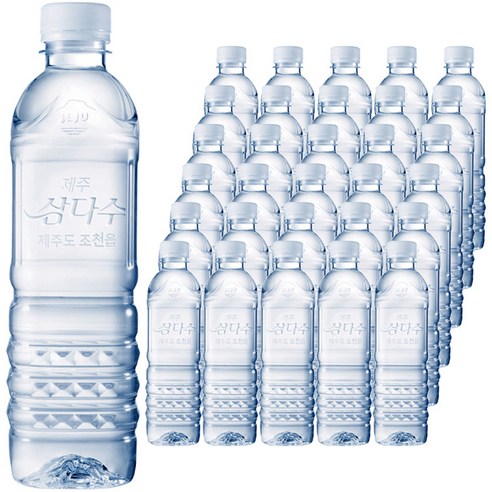 제주삼다수 그린, 240개, 500ml